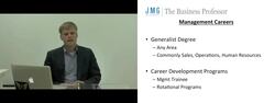 Management Concentration Instructional Video