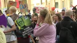 March of the Mummies: Parents who say they are forced out of work by extortionate childcare costs take to the street News Clip