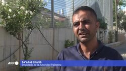 VOICED : Una familia palestina vive rodeada por asentamiento israelís en Cisjordania News Clip