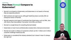 Getting Started with HashiCorp Nomad - Comparing Nomad to Kubernetes Instructional Video