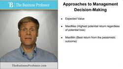Approaches to Management Decision Making Instructional Video