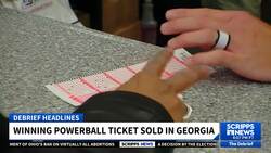While not a record, someone in Georgia just hit a massive Powerball News Clip