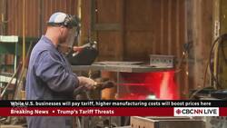 While U.S. businesses will pay tariff, higher manufacturing costs will boost prices here News Clip