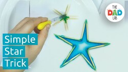 Christmas Science Experiment: Toothpick Stars Instructional Video
