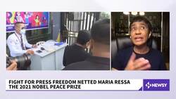 Maria Ressa's Fight For Press Freedom News Clip