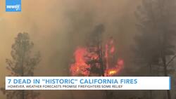 At Least 7 Have Died In California Fires, Weather Could Be Improving News Clip