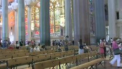 CLEAN : Barcelona church reopens doors firstly for healthcare workers News Clip