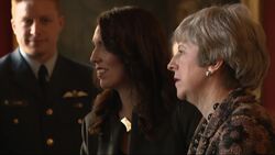May meets New Zealand's Ardern at 10 Downing St News Clip