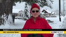 Kootenay residents hit with snowy, slippery conditions News Clip
