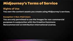 Generative AI Art for Beginners - Midjourney Image Licensing + Terms of Service Instructional Video