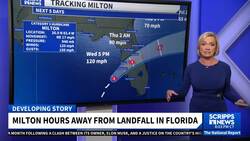 Floridians race to evacuate as Hurricane Milton nears landfall News Clip