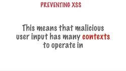 Web Security: Common Vulnerabilities And Their Mitigation - XSS mitigation and prevention Instructional Video