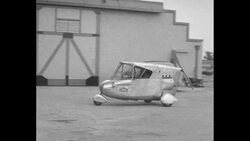 Waldo Waterman tests his Aerobile News Clip