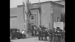 Maine Governor Owen Brewster speaks on Maine Day at Sesquicentennial International Exposition in Philadelphia News Clip