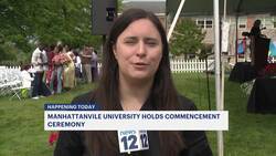 Cheers, caps and a comeback: Manhattanville University celebrates the Class of 2025 News Clip