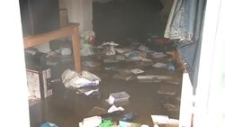 Flood damage in Wales News Clip