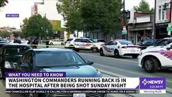 Commanders Rookie Running Back Brian Robinson Jr. Shot In Washington News Clip