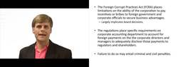 Corporate Governance and the Foreign Corrupt Practices Act - Explained Instructional Video
