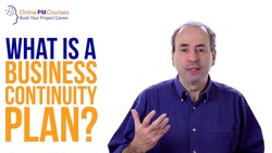 What is a Business Continuity Plan? PM in Under 5 Instructional Video