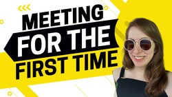 2090 - We Just Clicked! First Time Meeting Stories in English Instructional Video