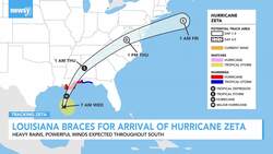 Louisiana Braces For Zeta's Arrival News Clip