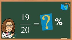 How to Write Fractions as a Percent Instructional Video