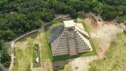 7 Modern Wonders of The World by Drone, Part 6: Chichén Itzá Stock Footage