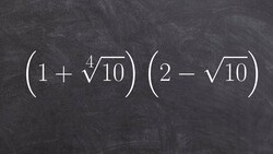 Applying Foil to Multiply Two Radical Expressions Instructional Video