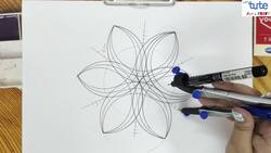 Creating a Geometric Mandala Instructional Video