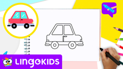 How to draw a Car Instructional Video