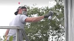 New Hemingway-inspired mural unveiled in Latvian port city News Clip