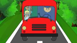 Wheels on the Bus Song for Children Instructional Video