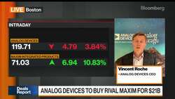 Analog Devices to Buy Rival Maxim in $21 Billion Chip Deal News Clip