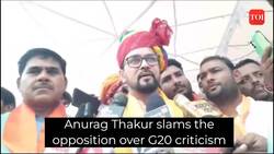 It's unfortunate that they have a problem with the name 'Bharat': Anurag Thakur News Clip