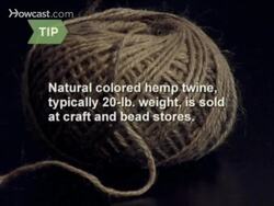 How to Make Hemp Bracelets Instructional Video