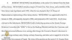 US Senator Bob Menendez indicted on bribery charges News Clip
