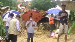 CLEAN : 6 Rohingya killed, thousands relocated in Bangladesh landslides News Clip