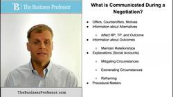 What is Communicated During a Negotiation Instructional Video