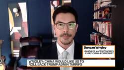 Pantheon's Wrigley: China Companies Hurt by US restrictions News Clip
