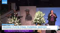 Hundreds Gather In Houston To Honor George Floyd And Call For Change News Clip