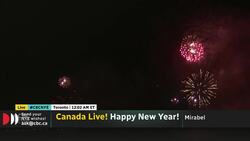 Toronto rings in 2025 News Clip