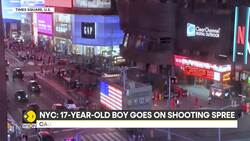Times square shooting: 17-year-old arrested for injuring 3 after verbal spat News Clip