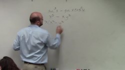 Simplifying rational expressions by factoring out the GCF Instructional Video