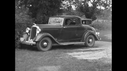 Dr. Allan Roy Dafoe, who delivered the Dionne Quintuplets, arrives at their home to examine them News Clip