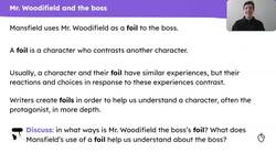 Katherine Mansfield's 'The Fly' (1922): exploring character foils and symbolism Instructional Video