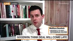 Brexit Talks Will Go Down to the Wire Again, Says Prof. Goodwin News Clip