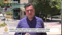 Israel attacks launch site in Lebanon after rockets ‘fired’ News Clip