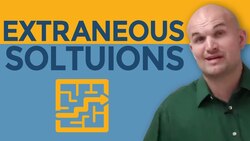 How to determine if solutions are extraneous for absolute value equations Instructional Video