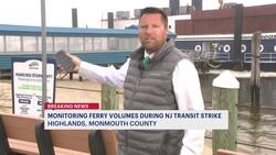 NJ Transit riders turn to ferry as travel alternative during strike News Clip