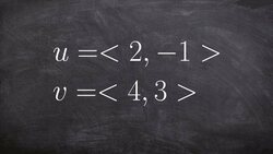 Learn to write the resultant vector from the difference of two vectors Instructional Video